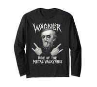 Compositore Classico Wagner Music Death Metal Corpse Paint Maglia a Manica