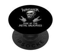 Compositore classico Wagner Music Death Metal Corpse Paint PopSockets PopGrip Adesivo