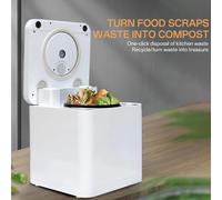 Compositore elettrico per cucina Contenitore per compost intelligente per interni con display LED intelligente Sterilizzazione doppia ad alta temperatura e UV