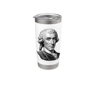 Compositore Haydn Musica Classica Sinfonia Opera Ritratto Bicchiere termico in acciaio inox doppia parete