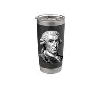 Compositore Haydn Musica Classica Sinfonia Opera Ritratto Bicchiere termico in acciaio inox doppia parete