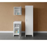 Composizione Arredo Bagno/Lavanderia Negrari - Set 3 Pezzi: Base, Pensile e Colo