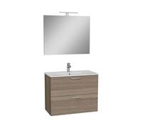Composizione bagno mobile sospeso Sara 80 cm lavabo specchio LED Cordoba Cordoba