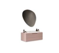 Composizione Bagno Sospesa 90cm Cassetto Singolo - Solmira