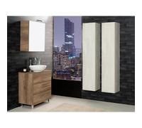 Composizione bagno Unika 70 mobili arredo bagno lavabo specchio e miscelatore