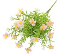 Composizione di fiori artificiali con margherite e camelie per interior design, accento floreale o oggetto di scena (B)