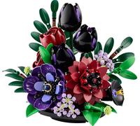 Composizione di fiori scuri