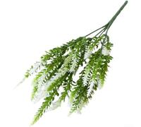 Composizione floreale in plastica con 5 griffe, per decorazione di matrimoni, hotel, interni, fotografie, oggetti di scena (G)