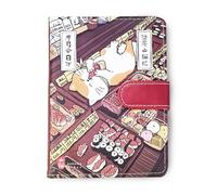 Composizione notebook con chiusura magnetica, diario per articoli scolastici, cartoni animati giapponesi, copertina stampata, formato A5, libro per pittura a mano, copertina per quaderno, tipo di auto