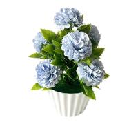 Composizione ortensia finta 8 per teste in vaso per schemi decorazione tono n