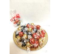 Composizione regalo San Valentino Lindt 1/2 kg DI Cioccolatini Lindor assortiti (latte,bianco,fondente) ( 39 PEZZI) + 5 lindor omaggio assortiti.