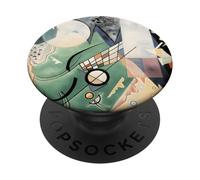 Composizione verde di Wassily Kandinsky (1923) PopSockets PopGrip Adesivo