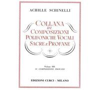 Composizioni polifoniche vocali sacre e profane Vol 3 - Composizioni profane