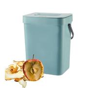 Compost Bin - Wall mounted Waste Area, Rubbish Side clean | Food Waste Caddy Rubbish Dustbin Wall Mounted for Under Sink, Cupboard Door, Cabinet, Camping, Bathroom