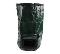 Compost Jardin PE avec Couvercle 35x60cm Compost Jardin PE(Green 35 * 60CM) | Couvercle per zip pratique, surveillance per facile, matériau PE résistant, per idéal déchets cuisine