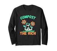 Compost The Rich Skull Daisies resistono al Punk dei miliardari Maglia a Manica