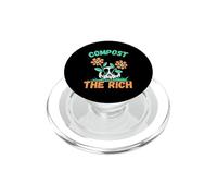 Compost The Rich Skull Daisies resistono al punk dei miliardari PopSockets PopGrip per MagSafe