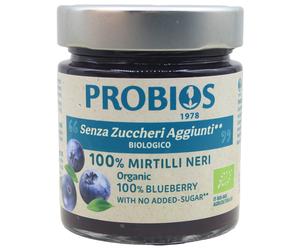 Composta 100% Mirtilli Neri Senza Zuccheri Aggiunti, 215 g