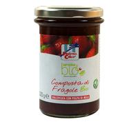 Composta di fragole con polpa di mela bio 320 g