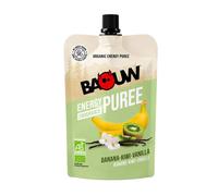 Composta energetica bio Baouw - Banana, kiwi, vaniglia