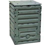 Verdemax Composter, 300 l, Resistente ai Raggi UV, con Patta Inferiore