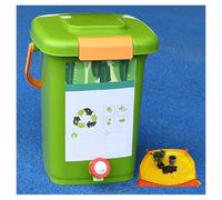 Compostiera Da Balcone 8L/10L/15L/20L Contenitore Umido Comodo Riciclaggio Dei Rifiuti Alimentari Composter,Style2(10L)-1Set