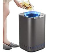 Compostiera da cucina - Ciclatore elettrico per rifiuti alimentari per piano di lavoro, 700 W automatico per compostaggio con capacità di 2,5 l, comodo funzionamento con pulsante singolo