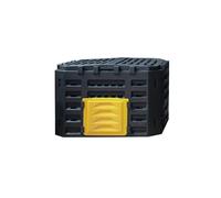 Compostiera Da Giardino, Composter Da Esterno, Sportello Di Rimozione Dei Fertilizzanti A Scatto, Design Del Coperchio A Doppia Porta, Grande Contenitore Per Composter(Yellow)