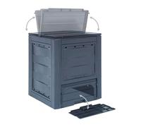 COMPOSTIERA LT.260 AMBITION ANTRACITE CM.60X60X73H COMPOSTER TOOMAX RESINA