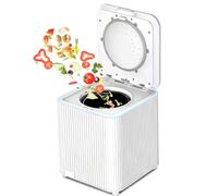 Compostiera Elettrica Da Cucina Da 3,5 Litri, Contenitore Per Compost Intelligente Da Appoggio, Con 2 Modalità Di Funzionamento, Bassa Rumorosità (50 Db)