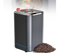Compostiera elettrica intelligente da cucina, 2,5 l, ciclatore automatico per rifiuti alimentari per compostaggio domestico ecologico, riciclaggio rapido dei rifiuti della cucina, design inodore e