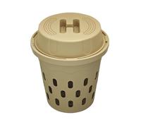 Compostiera per - Contenitore per compost da esterno da 50 litri, fori di ventilazione, in giardino rialzato, vivaio | Principianti Professionisti Giardinieri Riciclaggio ecologico dei rifi