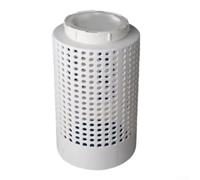 Compostiera per esterni in PVC con coperchio sicuro e design di ventilazione, favorisce la migrazione degli insetti per un processo di compostaggio più rapido (pesce da 160 mm)