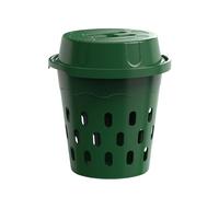 Compostiera per sotterraneo con coperchio, contenitore per compostaggio per rialzato, , , per aiuola rialzata, , , giardino, agricoltura, giardinieri e