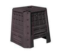 COMPOSTIERE ECOBOX FAST LT. 380 ANTRACITE PER GIARDINO CM.80X80XH82
