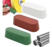 Composto Per Lucidare Gioielli - Set Di Pasta Detergente In 3 Pezzi | Lucidatura Di Alluminio E Metalli Per Gioielli, Orologi, Automobili, Argenteria, Fornelli, Lavelli E Rubinetti