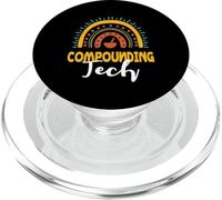 Compounding Tech Boho Rainbow Apparel Assistente Farmacia PopSockets PopGrip per MagSafe