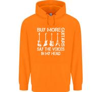 Compra Più Chitarre Dicono Le Voci Divertente Felpa Uomo