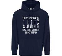 Compra Più Chitarre Dicono Le Voci Divertente Felpa Uomo