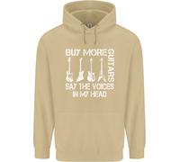 Compra Più Chitarre Dicono Le Voci Divertente Felpa Uomo