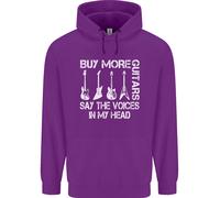 Compra Più Chitarre Dicono Le Voci Divertente Felpa Uomo