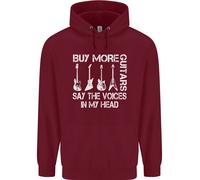 Compra Più Chitarre Dicono Le Voci Divertente Felpa Uomo