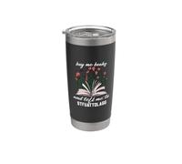 Comprami Libri E Dimmi A STFUATTDLAGG Booktok Bicchiere termico in acciaio inox doppia parete