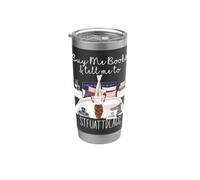 Comprami Libri E Dimmi A Stfuattdlagg Smutty Book Merch Bicchiere termico in acciaio inox doppia parete