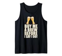 COMPRAMI Una Brew Prima Che DICO I DO Bachelor Party Meme Canotta
