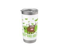 Comprare & Tenere Toro con Dollari Capitalismo Toro Mercato Bicchiere termico in acciaio inox doppia parete