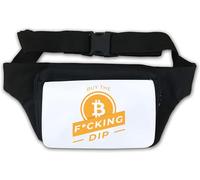 Comprare The Fcking Dip Bitcoin Art Marsupio Marsupio Bianco