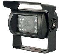 Comprare Web - Telecamera retromarcia per auto e camper 18 led infrarossi visione notturna a colori con staffa camera assistenza parcheggio (NERO)