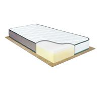 Comprarredo OLANDA Materasso Singolo Memory Foam 80x190, Altezza 22cm, Traspirante e Antiacaro, con Rivestimento in Tessuto Stretch Trapuntato, Made in Italy