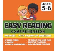 Comprehension Made Easy - A Fun and Engaging Workbook for Kids to Practice Understanding Simple Sentences, Answer Questions, Beautiful Illustrations. Build Early Reading Skills.